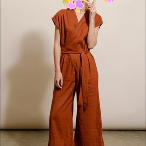 Rust Jumpsuit (Korean Style)